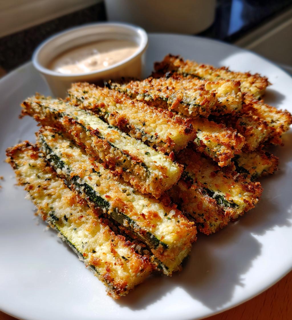healthy low carb air fryer zucchini fries