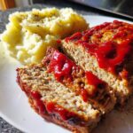 healthy meatloaf mashed potatoes