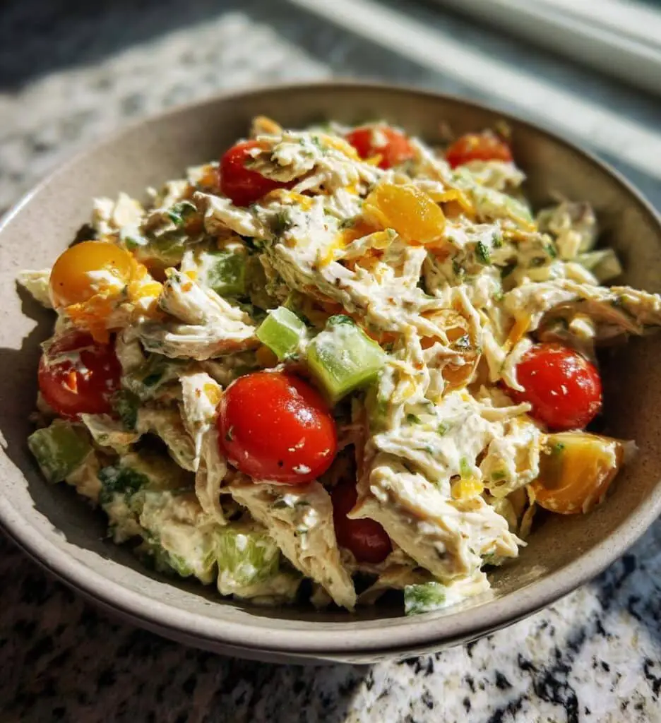 healthy ranch chicken salad