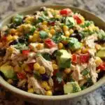 healthy southwest chicken salad