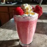 healthy strawberry smoothie