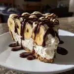 heavenly no bake banana split cheesecake