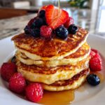 high protein cottage cheese pancake