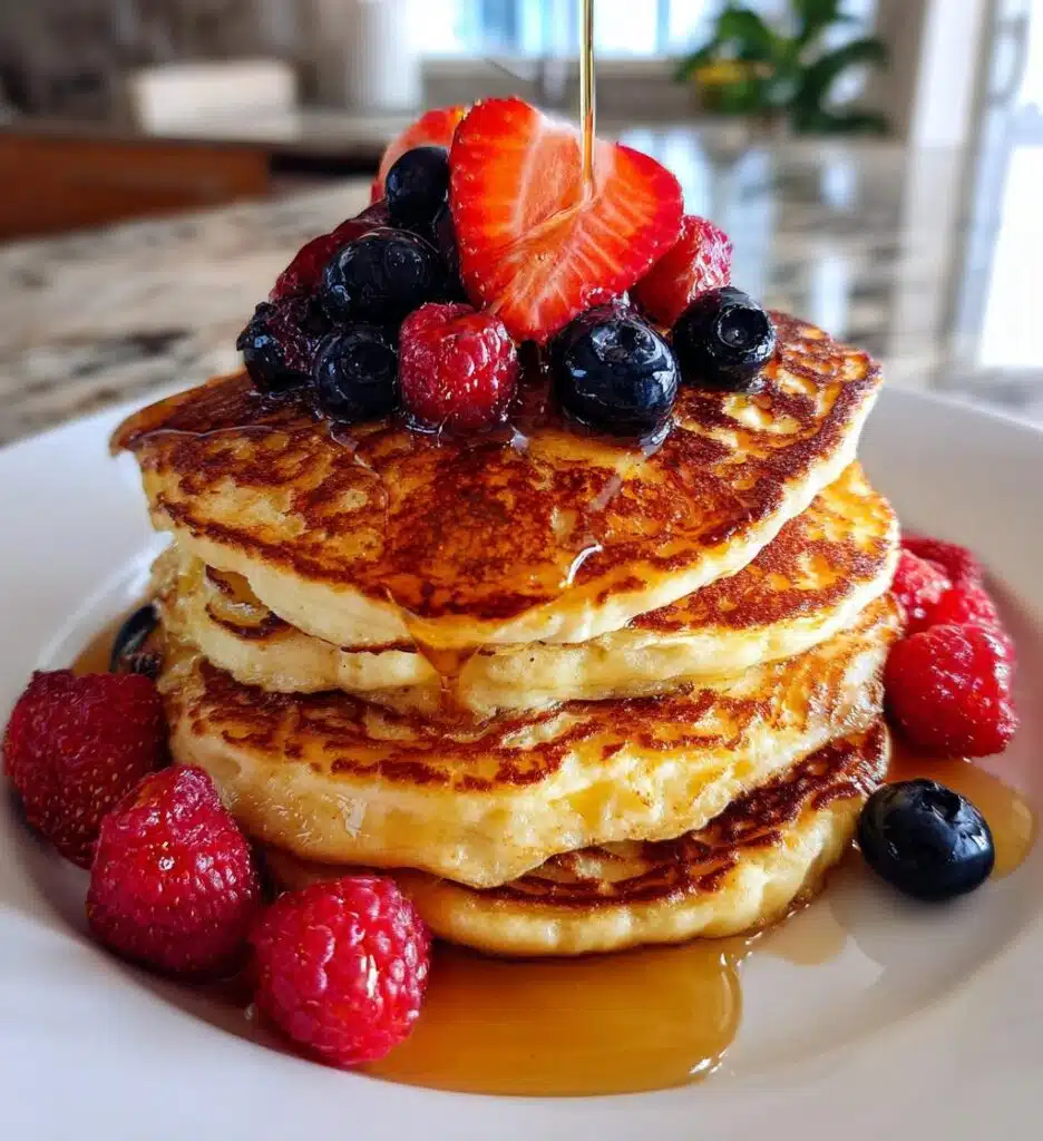 high protein cottage cheese pancake