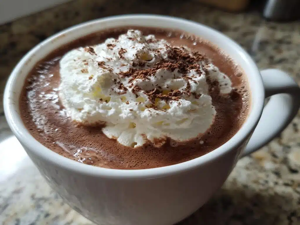 high protein hot chocolate recipe