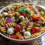 high protein italian pasta salad