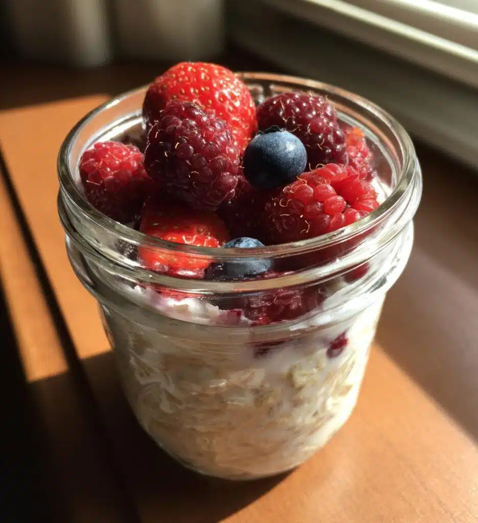 high protein overnight oats