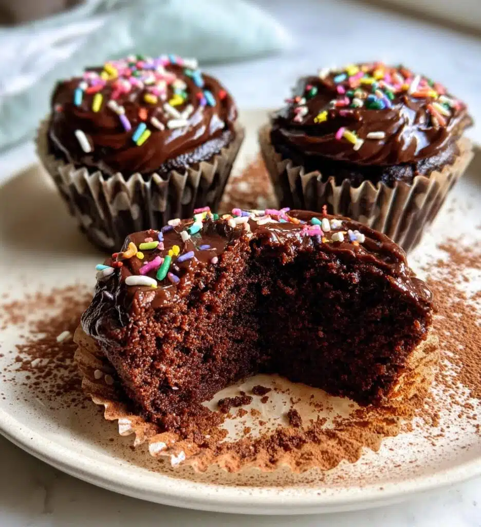 homemade chocolate cupcake recipe