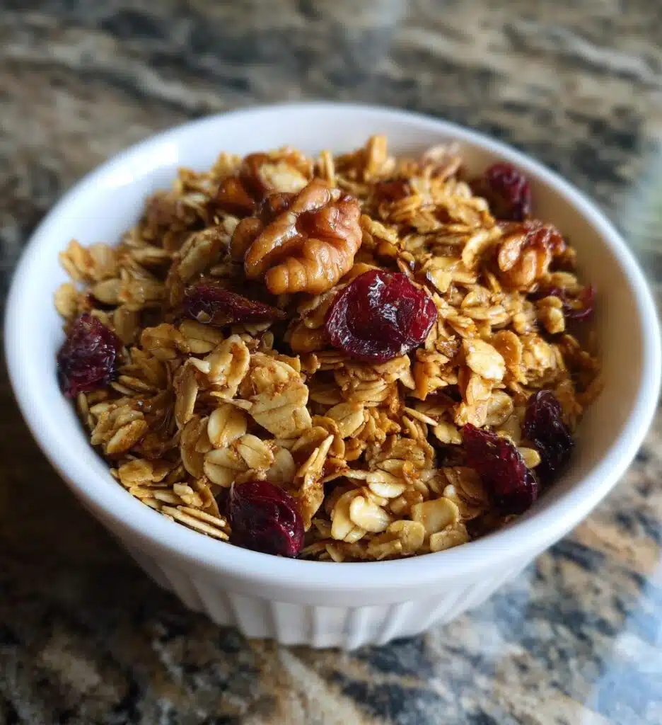 homemade healthy granola