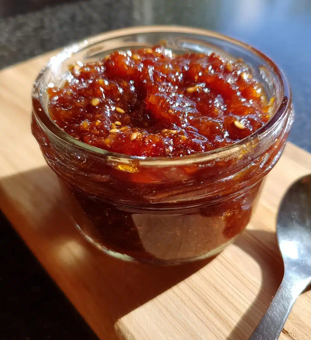 homemade sweet bbq sauce - detail 1