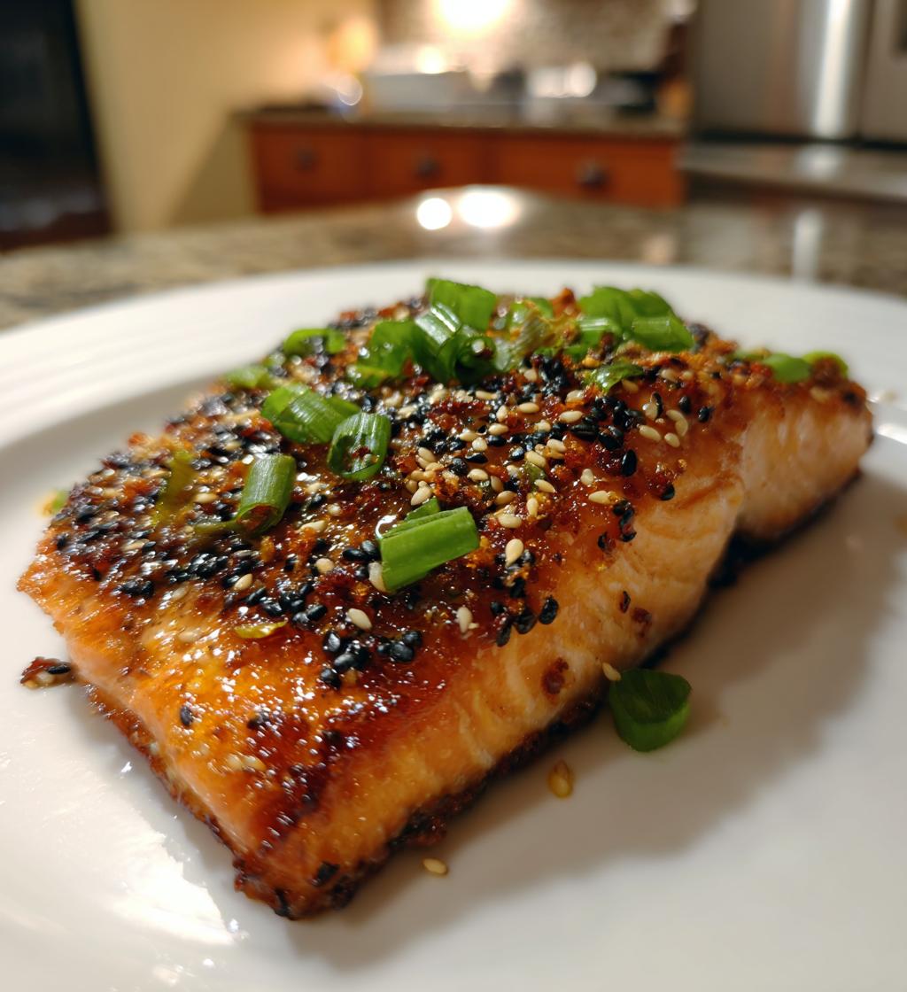 honey glazed salmon recipe