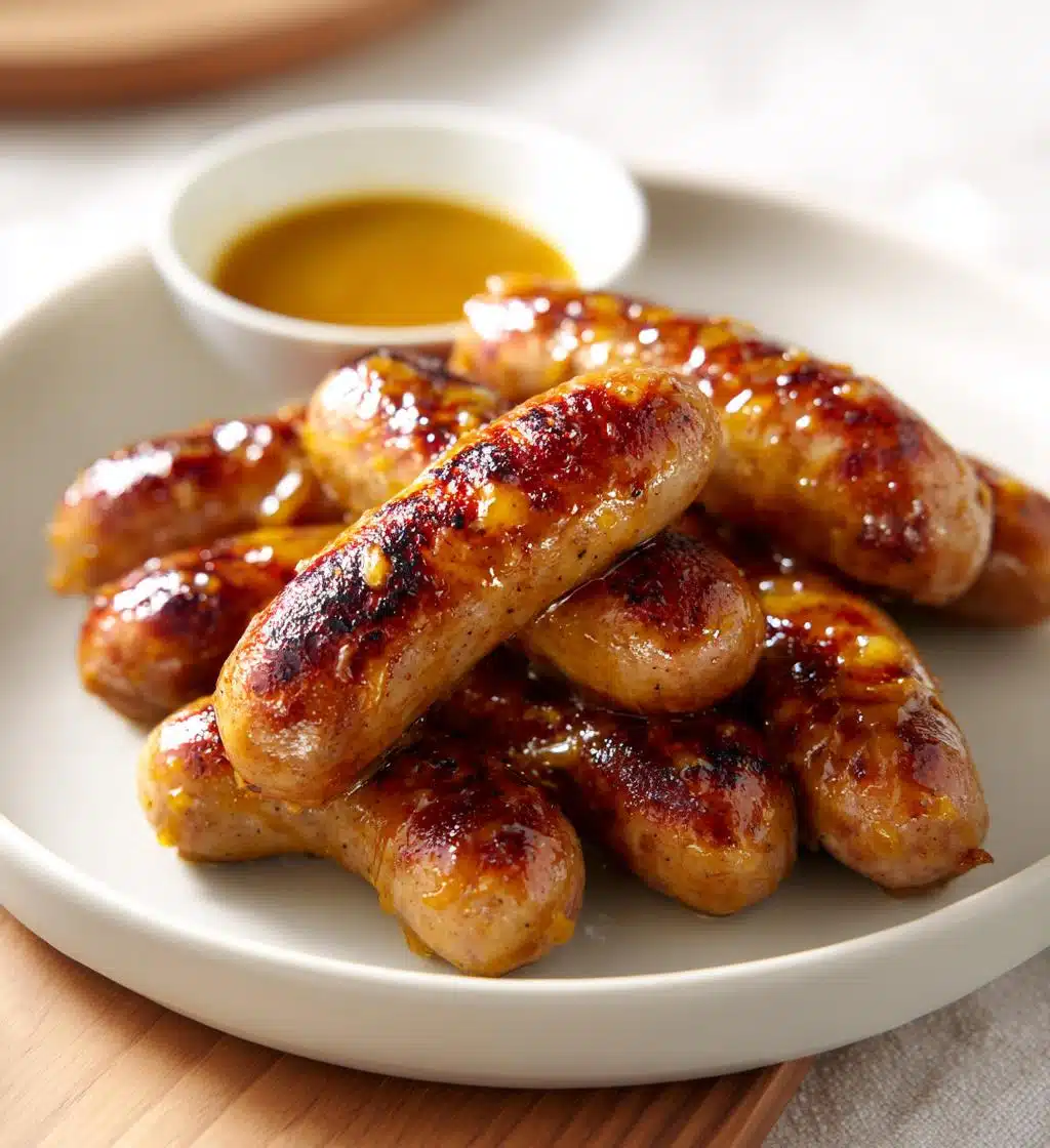 honey mustard cocktail sausages recipe - detail 1