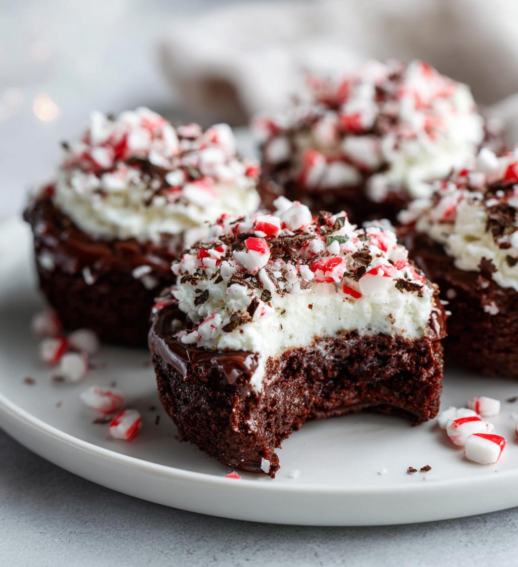 hot cocoa peppermint cheesecake bites recipe - detail 1