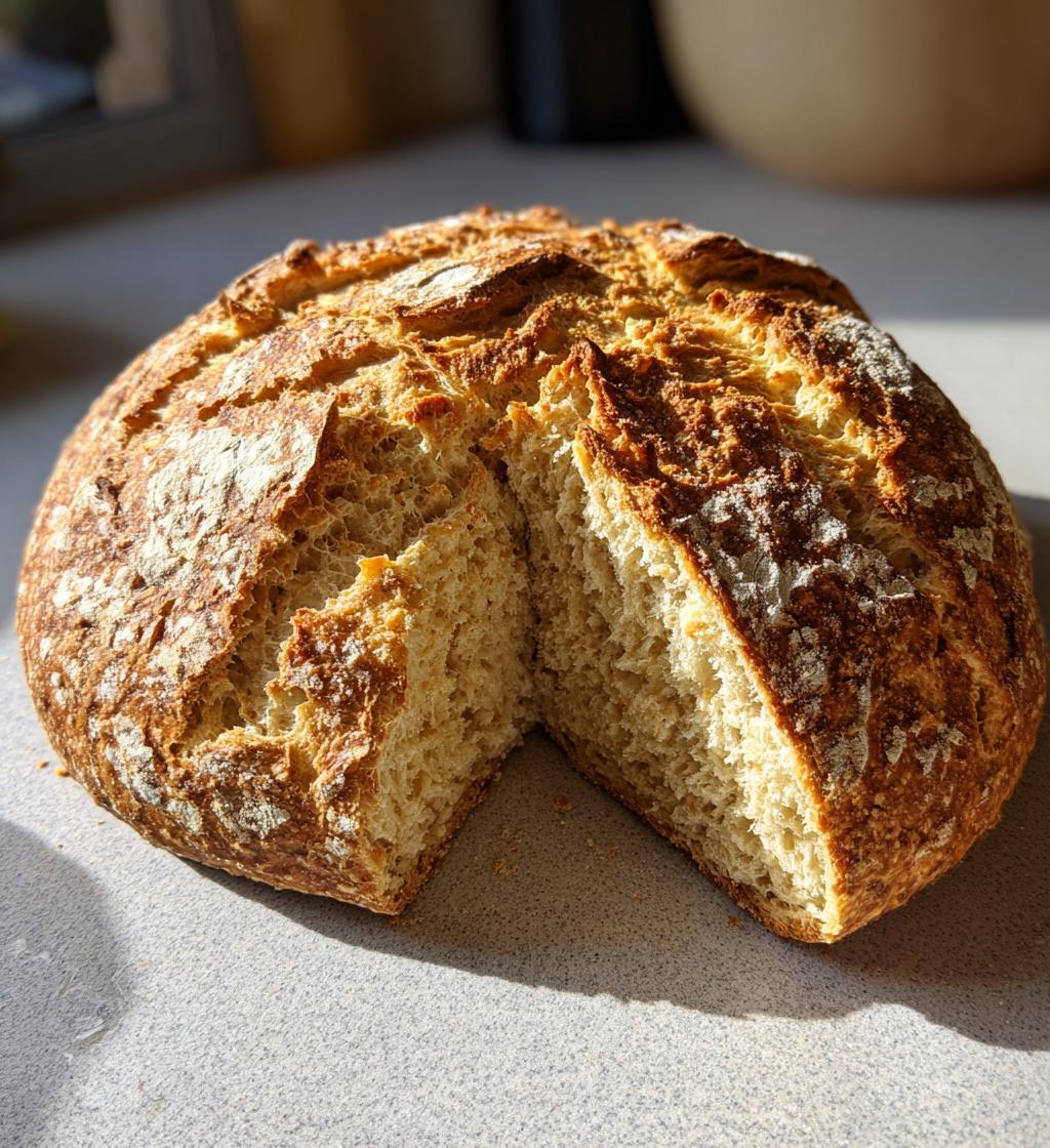 irish brown soda bread - detail 1