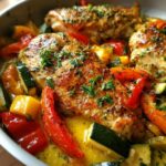 italian butter baked chicken veggies