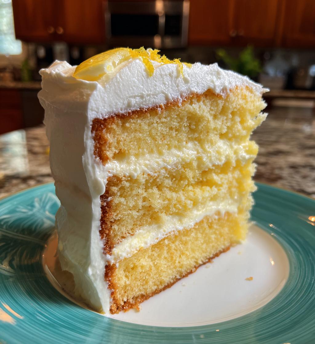 italian lemon cream cake