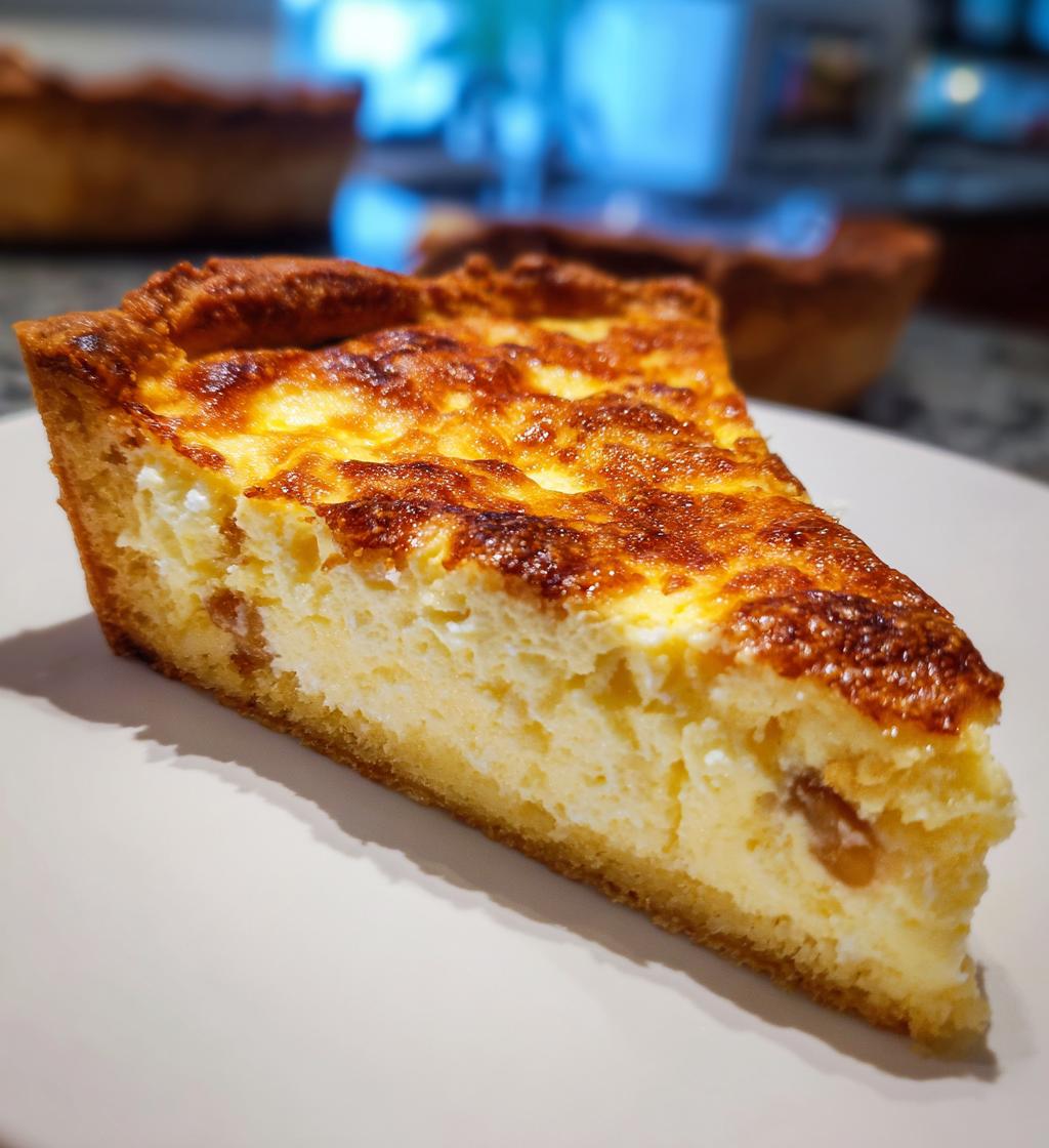 italian ricotta pie with a sweet twist - detail 1