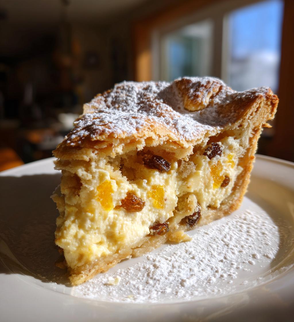 italian ricotta pie with a sweet twist recipe