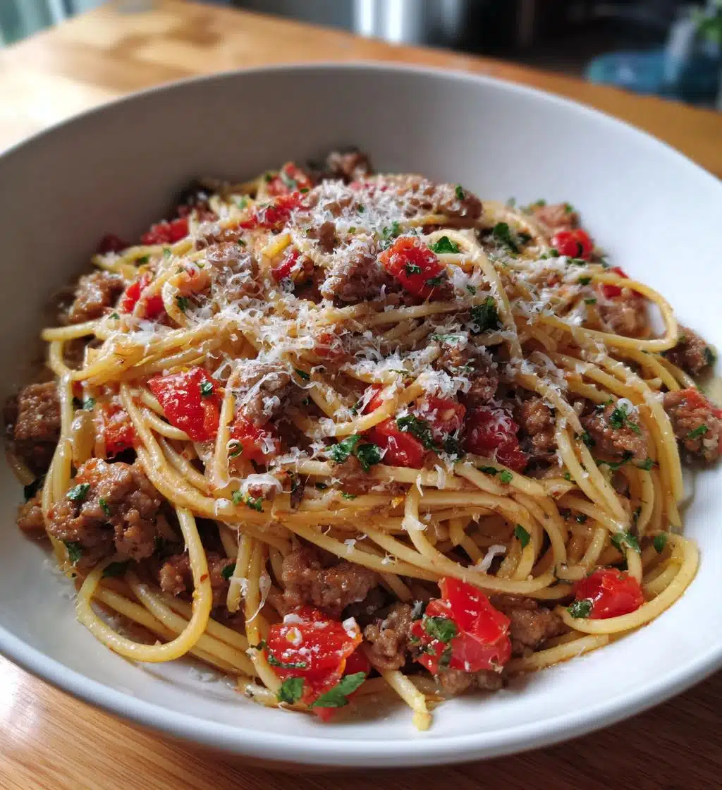 italian sausage pasta