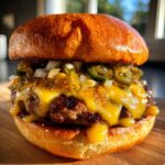 jalapeno onion smash burgers