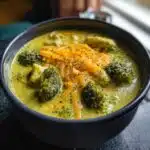 keto crockpot broccoli soup