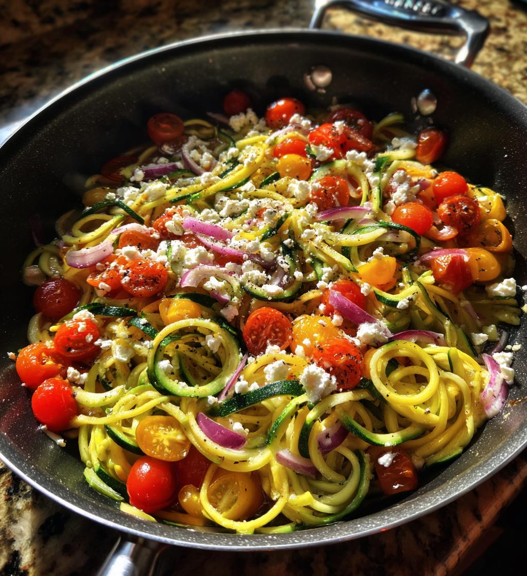 keto no pasta pasta salad recipe - detail 1