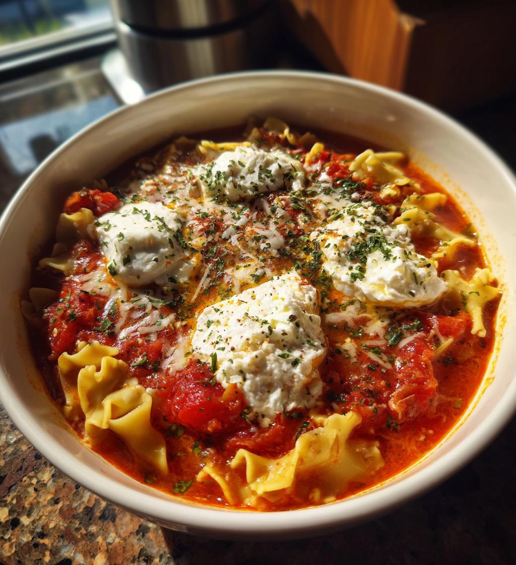 lasagna soup recipe