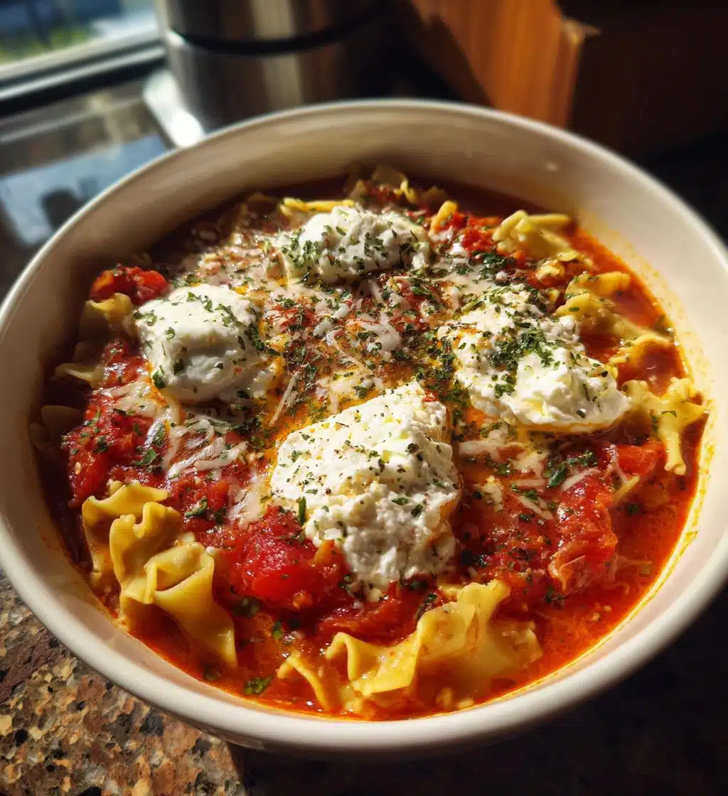 lasagna soup recipe