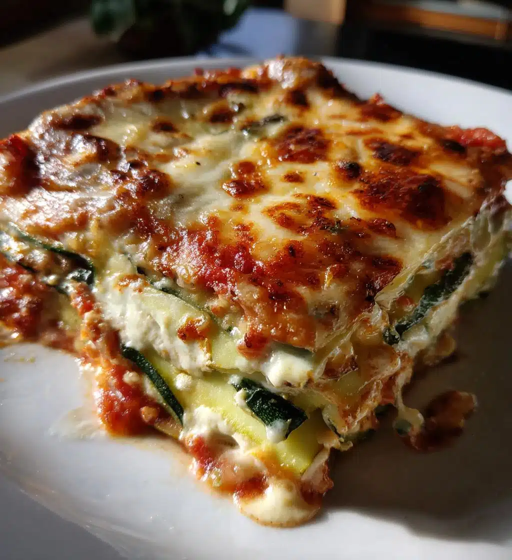 layered zucchini ricotta melts recipe - detail 1