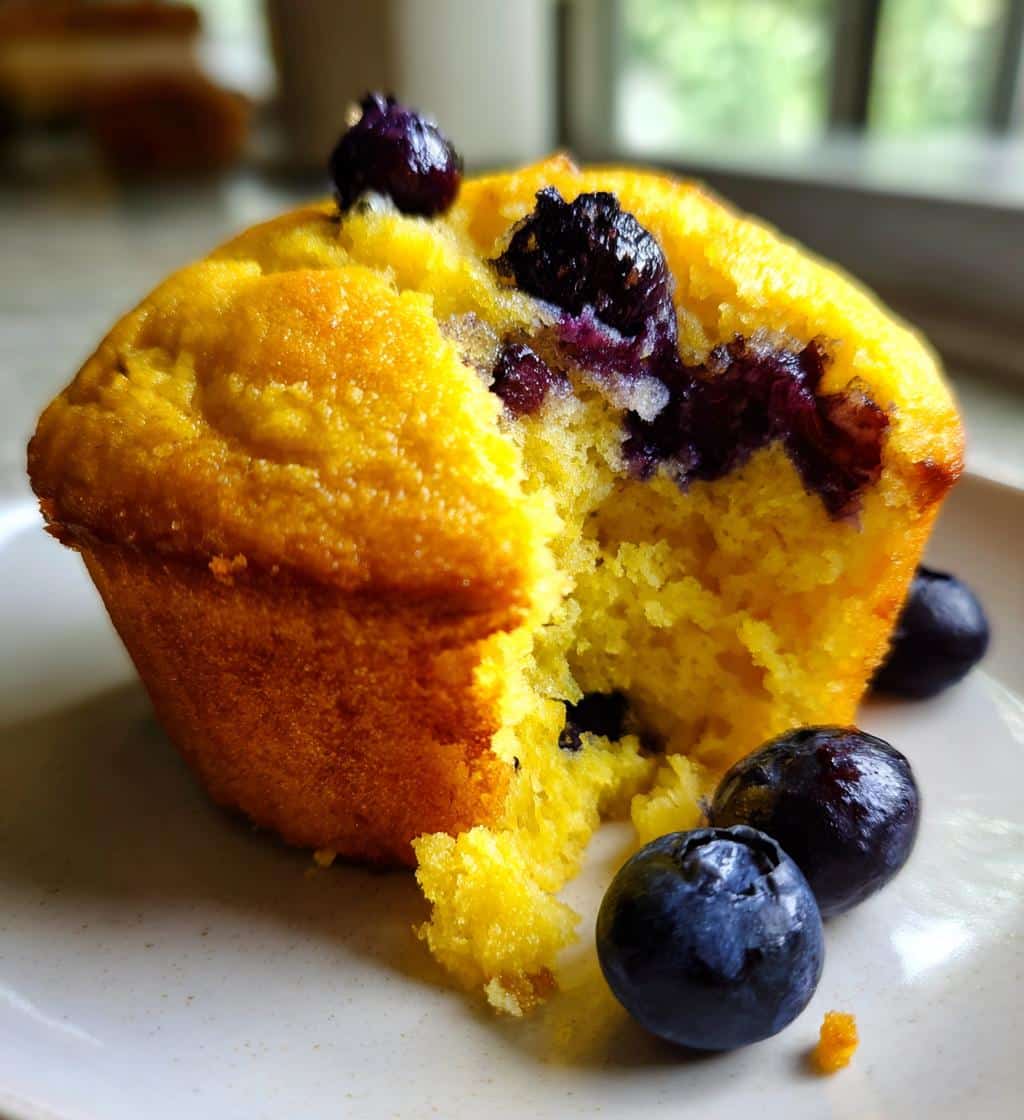 lemon blueberry muffins recipe - detail 1
