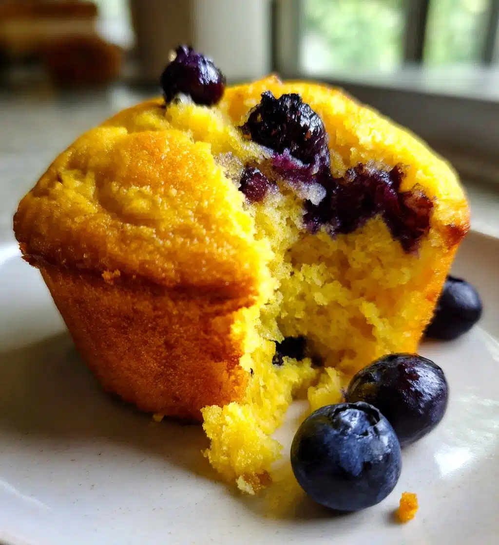 lemon blueberry muffins recipe - detail 1