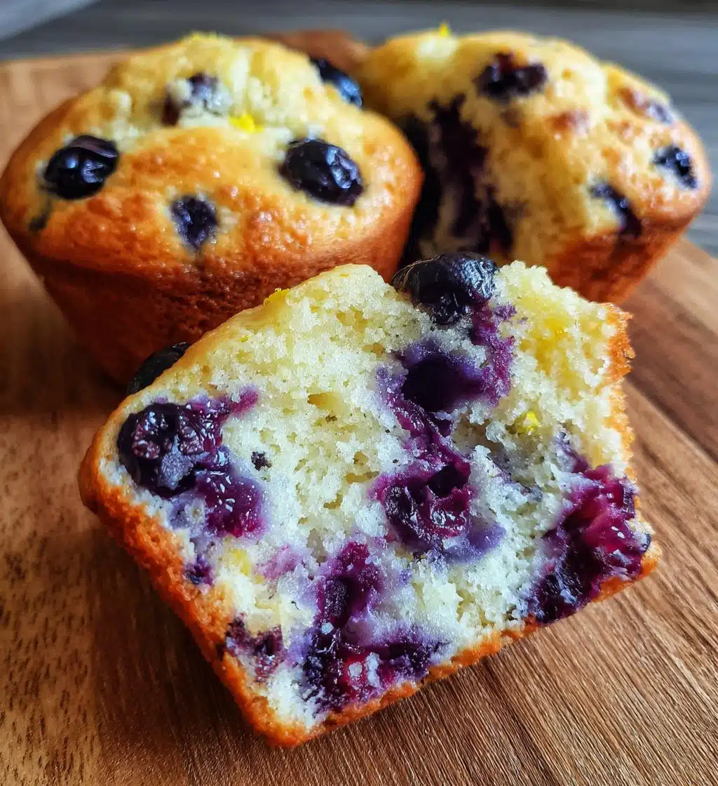 lemon blueberry muffins