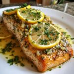 lemon garlic baked salmon