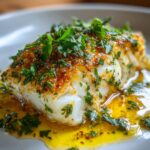 lemon garlic butter baked cod