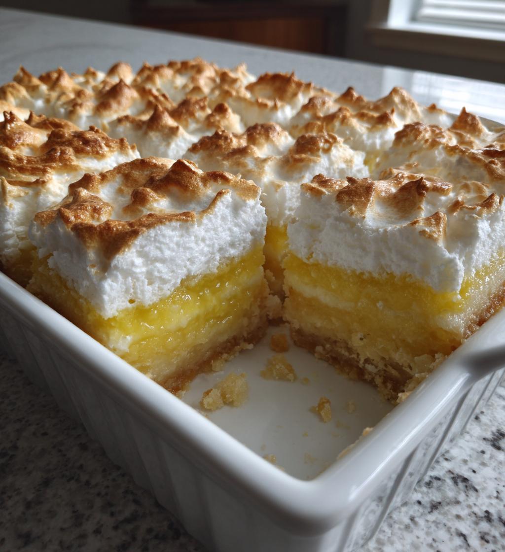 lemon meringue crazy bars delightful recipe - detail 1