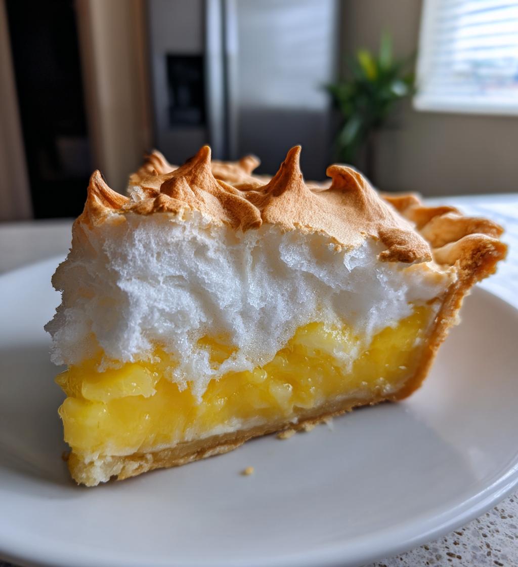 lemon meringue island delight pie recipe - detail 1