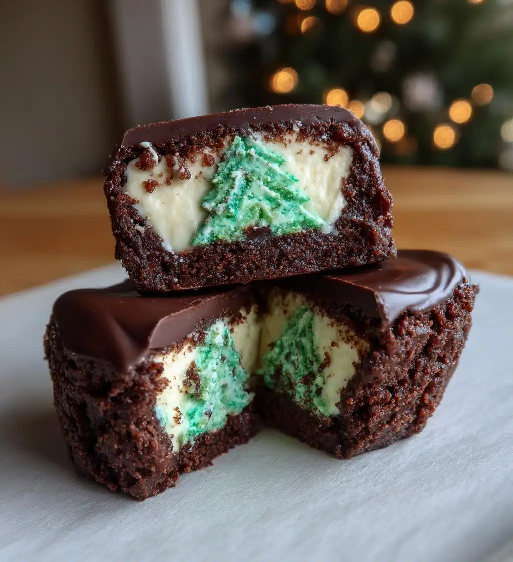 little debbie christmas tree cheesecake - detail 1