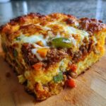 loaded chili cheese cornbread bake recipe