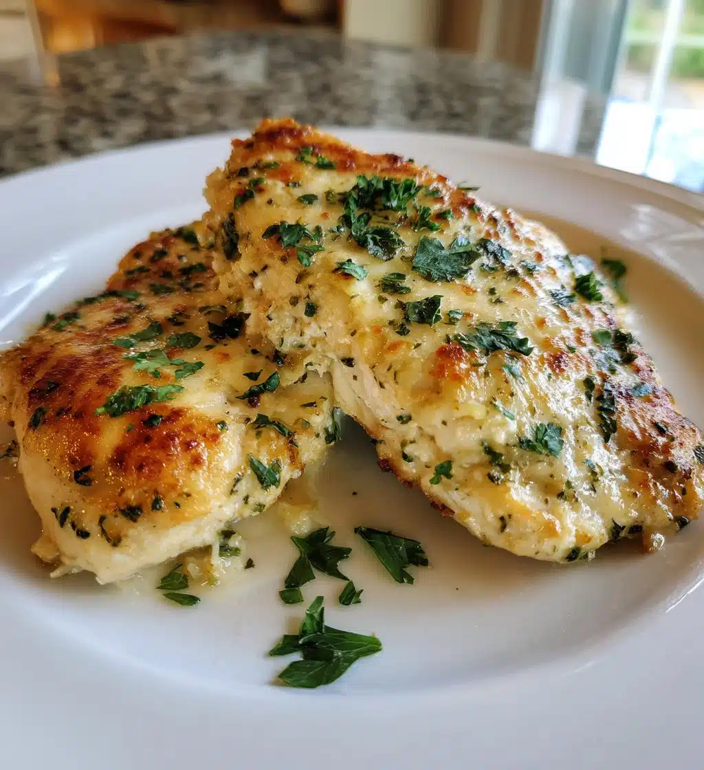 low carb keto garlic parmesan chicken
