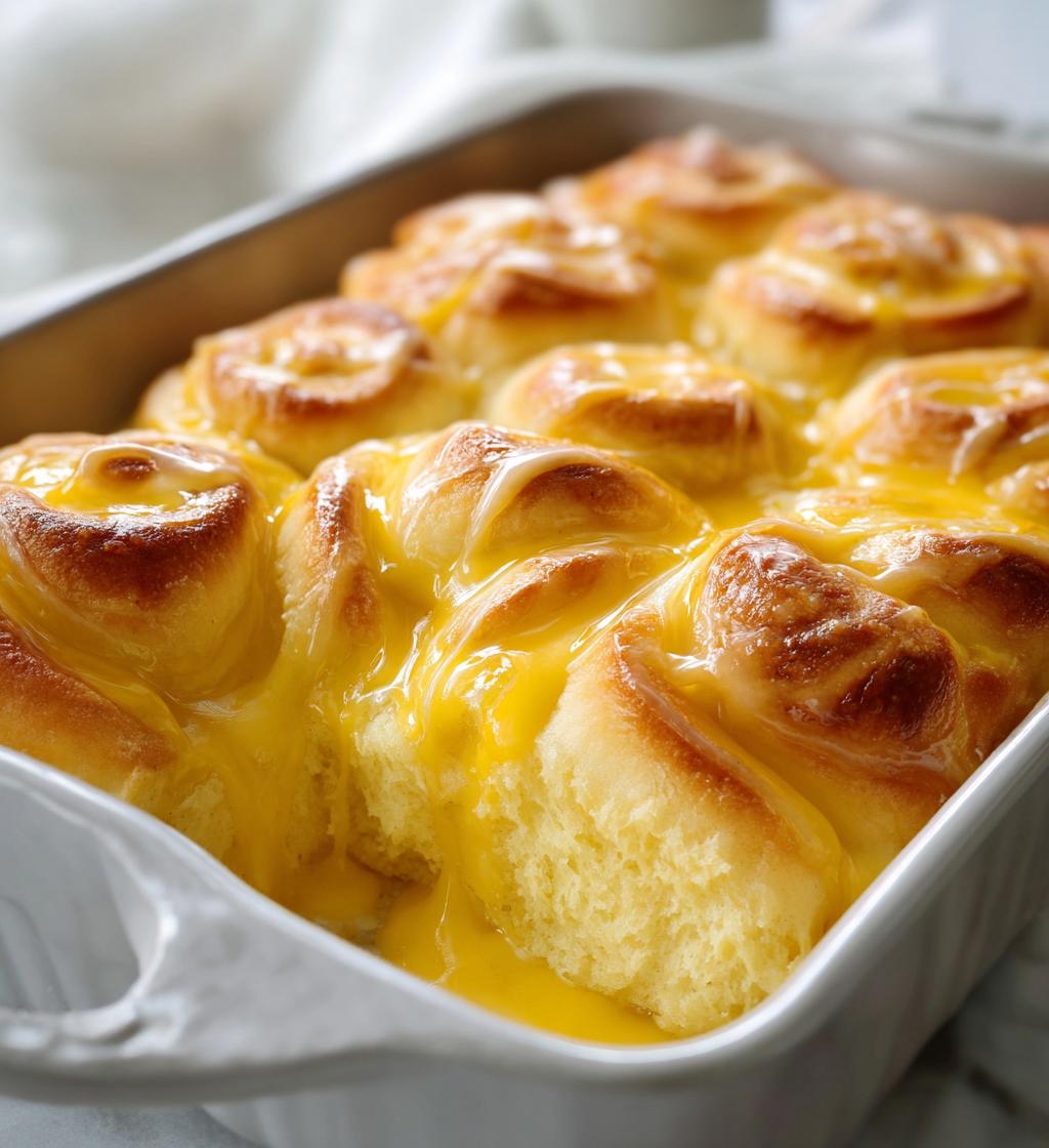 lusciously soft lemon rolls - detail 1