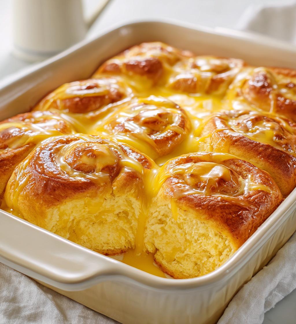 lusciously soft lemon rolls