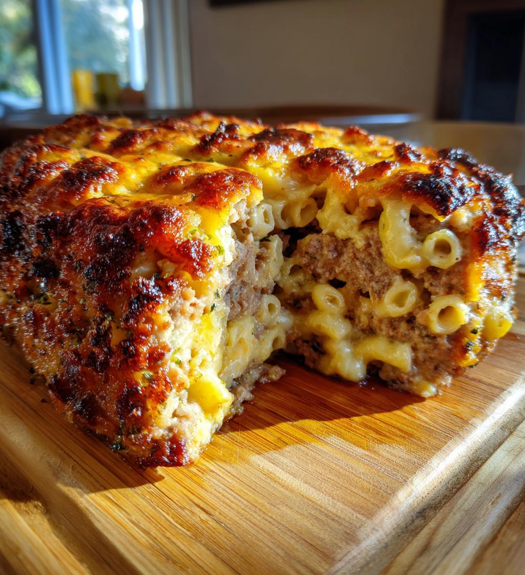 mac and cheese meatloaf recipe comfort food delight