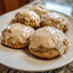 maple cookies with maple icing