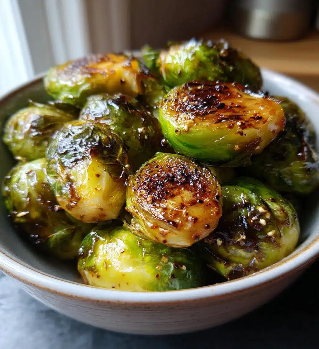 maple roasted brussels sprouts - detail 1