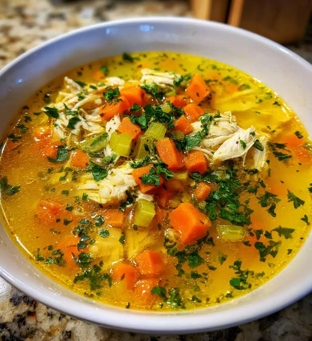 mediterranean lemon chicken soup
