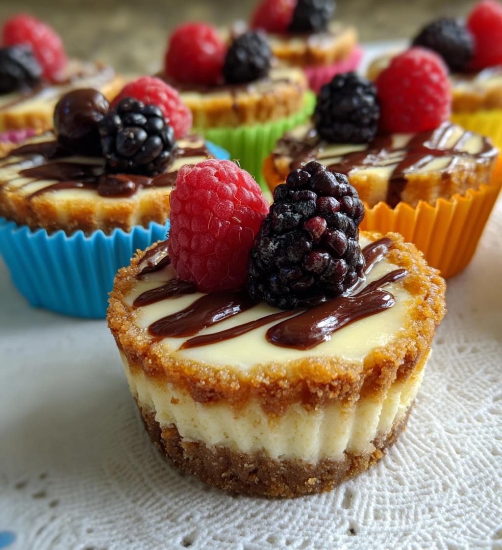 mini cheesecakes recipe