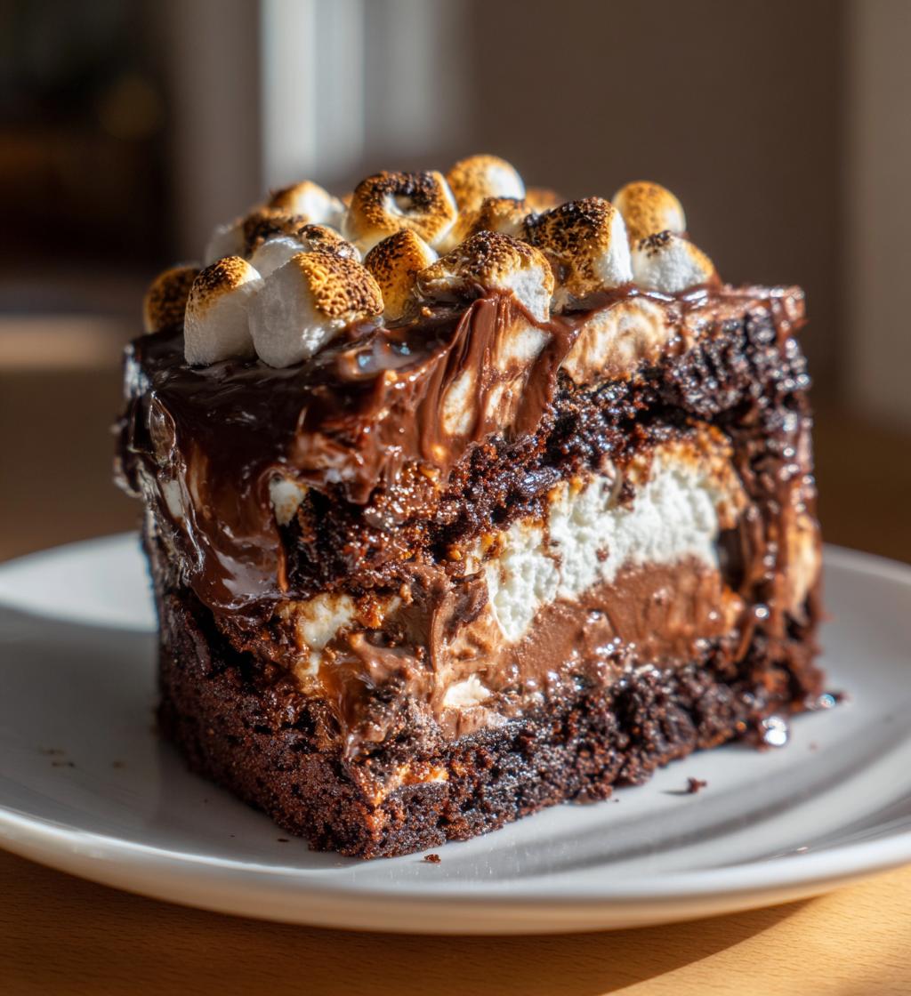 mississippi mud cake - detail 1