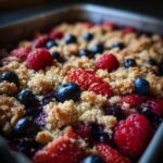 mixed berry buckle recipe