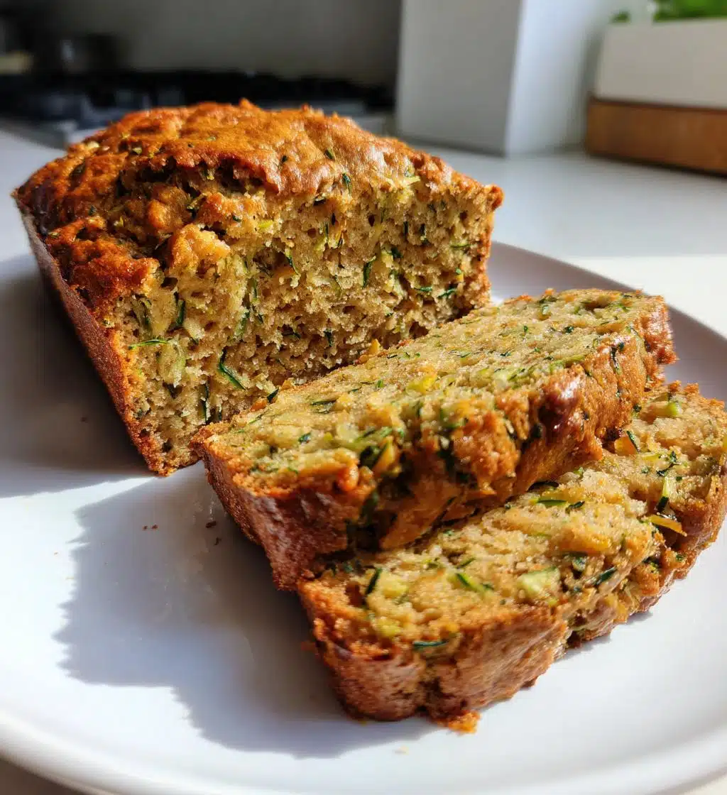 moist healthy zucchini bread recipe - detail 1