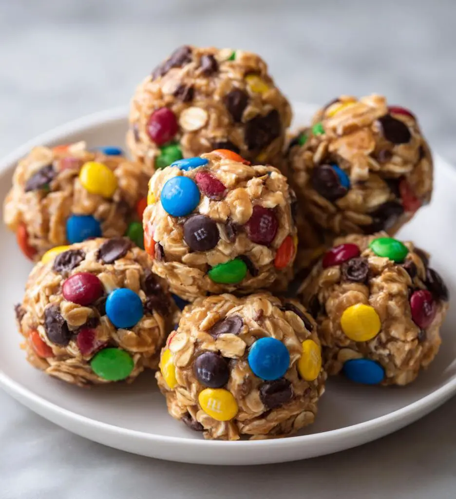 monster cookie balls